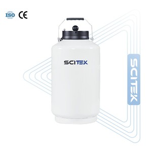 Tanque de Nitrógeno Líquido para Laboratorio SCITEK Serie BL con Gran Calibre de Tanque, Gran Capacidad y Bajo Consumo de Nitrógeno Líquido - Product Image 1