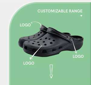 Sandales d'été pour hommes, sabots et mules unisexes, sabots de jardin en EVA personnalisables avec logo, chaussures plates en EVA pour hommes et femmes - Product Image 2