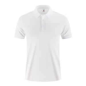 Venta al por mayor logotipo personalizado de talla grande para hombre de Golf Slim Fit liso manga corta/larga bordado 100% algodón Polo camisa Polo - Product Image 5