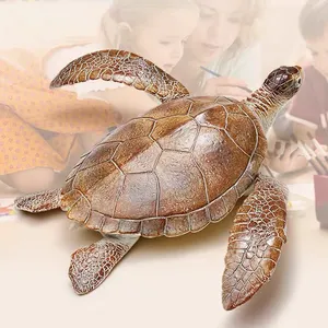 Morefun Soft PVC simulazione Sea Life Model peluche giocattoli figure Marine Ocean Turtle Toys figurine Sea Turtle Toys