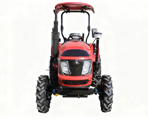 Tracteur 4x4 de 100 CV avec châssis de sécurité et navette 8+8 pour les champs de coton - Product Image 6