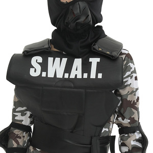 Children's Camouflage SWAT <b>Costume</b> For Halloween Party Performance Boys Spring 2021 - Product Image 5