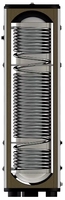 Réservoir d'eau chaude domestique de chaudière 80l 150l 200l 260l 300l 500l avec l'hygiène de bobine d'échange thermique Sprial pour la pompe à chaleur de Source d'air