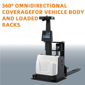 รถยกอุตสาหกรรม AGV ขนาด 2000 กก. พร้อมระบบนำทางอัจฉริยะสำหรับการขนส่งพาเลทและ<span class=keywords><strong>งาน</strong></span>จัดการคลังสินค้า รุ่น RMR-FL22003C - Product Image 5