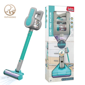 Modèle Miniature Jouet Aspirateur Enfant Avec Sons/Lumières - 9cm, Nettoyage Imitation Réaliste Aspirateur Enfant Fonctionnel