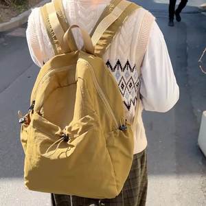 Sac à dos en toile imperméable de haute qualité, version coréenne, pour filles, sac à dos d'école, sac à dos de voyage, sac à dos en nylon imperméable - Product Image 2