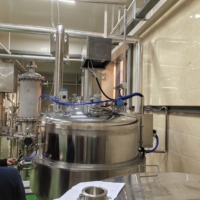 Cuve de mélange et de concentration sous vide industrielle à basse température pour le traitement des extraits bruts de café, de thé et de plantes médicinales
