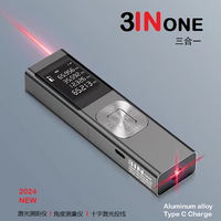 Corps en alliage d'aluminium d'outil de mesure infrarouge de télémètre laser intelligent professionnel chaud de 80m