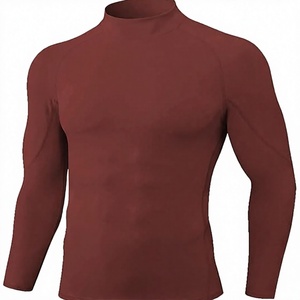 Men's Compression Long Sleeve Performance Shirt Premium Quick Dry Compression Base <b>Layer</b> <b>Top</b> Men's Athletic Compression Training - Product Image 1