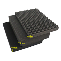 Étui de protection en plastique pour drones de photographie avec insert en mousse personnalisable à découper