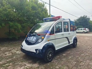Vehículo de Patrulla Turístico de Cabina Abierta Más Vendido, Vehículo de Patrulla Eléctrico de Seguridad con Múltiples Asientos - Product Image 4