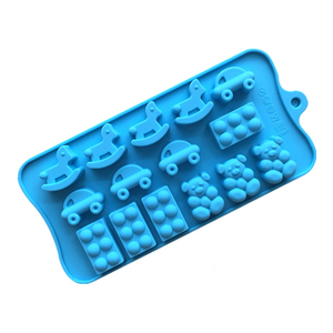 376 15 cavités <span class=keywords><strong>cheval</strong></span> forme silicone chocolat moules cuisine ustensiles de cuisson savon <span class=keywords><strong>moule</strong></span> plateaux gâteau décoration résine bonbons <span class=keywords><strong>moule</strong></span> - Product Image 3