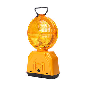 Amber verkeerslicht, stabiel/ knipperend, bouw, roterend blok, LED-waarschuwingslicht met handvat - Product Image 4