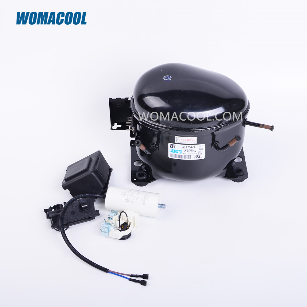 Zanussi ZEL GTT75AD 1/4hp R134A Refrigerator Compressor for