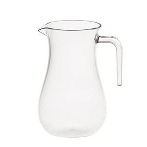 Elégant pichet à eau en plastique avec bec verseur Crystal-Clear PC Beverage <span class=keywords><strong>Carafe</strong></span> pour servir des cocktails Sangria Limonade - Product Image 5