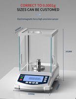 Balance analytique de laboratoire de haute précision 0.01mg 0.00001g