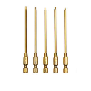 Alta Resistência Ouro <span class=keywords><strong>Titanium</strong></span> Chapeamento HSS Aço Dicas Chave De Fenda Define Ferramentas Reparação Carro - Product Image 4