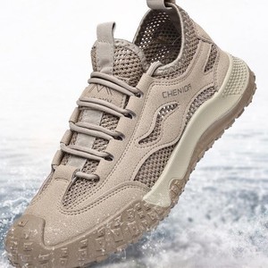 OEM Designer Men's High Top Lace-up Waterproof Anti-Slip Thermal Height Increasing <b>Work</b> <b>Boots</b> Synthetic <b>Leather</b> Upper PU Lining - Product Image 6