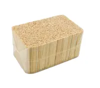 Palillos de bambú desechables respetuosos con el medio ambiente, 65mm, a granel, hechos en China