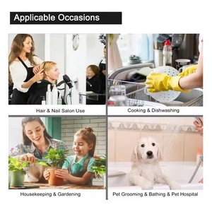 Vestes de travail professionnelles pour coiffeurs, vêtements personnalisés avec logo, uniforme pour le personnel de salon de beauté, esthéticiennes, pour femmes - Product Image 6