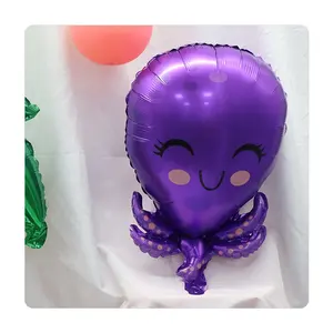 MTF nuovo Design Cartoon Octopus Shape decorazioni per feste giocattoli per bambini palloncini gonfiabili In lamina alla rinfusa