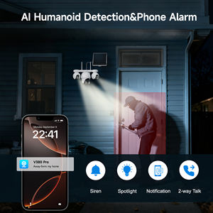 V380 גבוהה <span class=keywords><strong>360</strong></span> מצלמה מעקב סולארי חיצוני פנורמי 4g אלחוטי תלת-מסך מובנה תלת-מסך cmic - Product Image 4