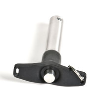 Goupille à dégagement rapide en acier inoxydable de 5/8" et 3/4" avec poignée en T pour éoliennes et équipements électriques