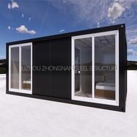 Maison préfabriquée portable en conteneur assemblable 1 2 3 chambres Unité de maison préfabriquée pour le Kenya