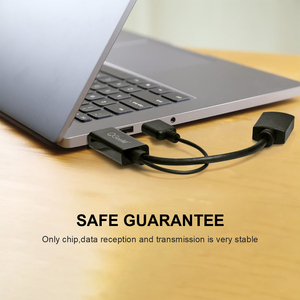 Displayport dp Auf 1.2 HDM I Bộ chuyển đổi kabel 1.4W qgeem USB Power HDM i chuyển đổi sang USB multiviewer - Product Image 6