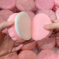 Jouet Squishy Mignon en Forme de Biscuits Sandwich, à Rebond Lent, Mousse Multi-couches, Adhésif, à Presser à la Main, Anti-stress