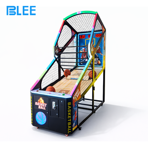 Máquina de Baloncesto <span class=keywords><strong>NBA</strong></span> BLEE, Máquina de Juegos Deportivos para Interiores, Máquina de Juegos Arcade que Funciona con Monedas para Centros Comerciales - Product Image 4