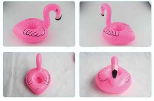 Portabottiglie per birra galleggiante con Flamingo per piscina - Product Image 6
