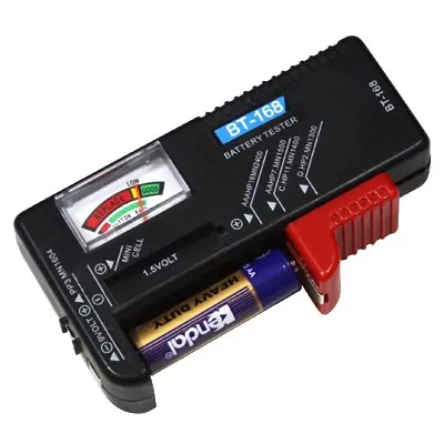 휴대용 3 색 표시기 범용 배터리 테스터 1.5V 3A 2A 및 9V 6F22 배터리