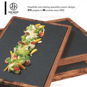 Placa <span class=keywords><strong>de</strong></span> madera redonda personalizada para restaurante, venta al por mayor, para Pizza, para picar queso, para servir, para Pizza - Product Image 6