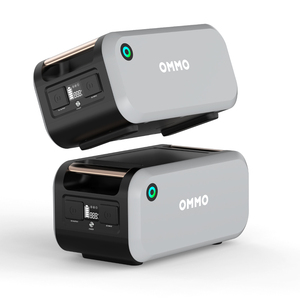 เครื่องกำเนิดแบตเตอรี่ภายนอกแบบพกพา2048Wh ommo ระบบพลังงานสถานีพลังงานแสงอาทิตย์แบบพกพาสถานีพลังงานแบตเตอรี่ที่สามารถใช้จ่ายได้ - Product Image 2