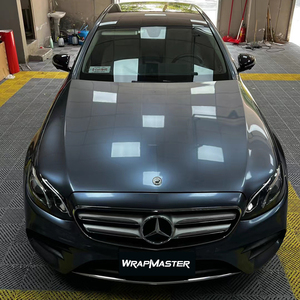 WRAPMASTER Film <span class=keywords><strong>Vinyle</strong></span> Coloré 1.52*17m PET Byron Bay Blue Haute Performance pour Protection de Carrosserie Automobile - Product Image 5