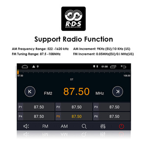 2 DIN wifi 4 gam GPS navigation Android âm thanh xe hơi Carplay Stereo đài phát thanh Player cho TOYOTA LAND CRUISER lc200 2007 ~ 2015 màn hình cảm ứng - Product Image 5