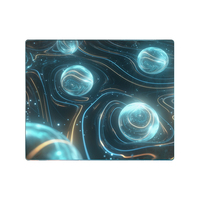 3.2mm verre renforcé ordinateur High Glide E-Sport étanche Durable grand imprimé Anime tapis de souris de jeu personnalisé