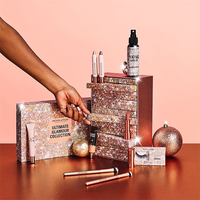 Boîte de calendrier de l'avent personnalisée OEM, maquillage, calendrier de beauté 12 jours, emballage en carton rigide, recyclable, gaufrage, revêtement UV