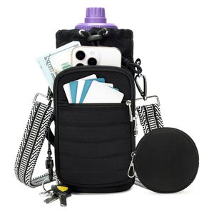 <b>Water</b> <b>Bottle</b> Carrier with Strap <b>Water</b> <b>Bottle</b> <b>Holder</b> with Strap <b>Water</b> <b>Bottle</b> Carrier Bag with Phone Pocket <b>for</b> <b>Walking</b> Hiking - Product Image 1