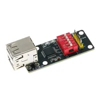 Modul Ch9350 Menyembunyikan Keyboard dan Mouse ke Port Serial, Keyboard Virtual, Pemindai Kode Batang, Produk IC KVM