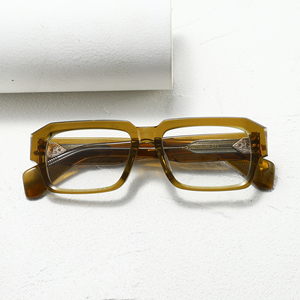 Monturas de Gafas Rectangulares de Aro Completo, Color Sólido, Unisex, Ligeras, Anti-UV, Corrección de Visión, Talla Adulto - Product Image 5