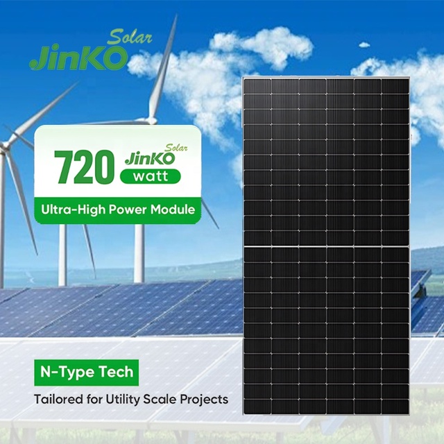 Wholesale China Jinko n Type Solar Panels 700W 705W 710W 720W 750W Solar Bifacial Monocrystalline Photovoltaic Panel for Sale