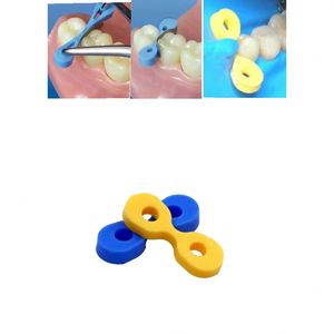 40 Uds cuñas dentales fuerza elástica diente cuña diente espacio cuña consumibles - Product Image 3