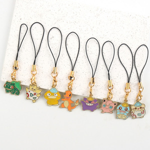Joli <span class=keywords><strong>dessin</strong></span> <span class=keywords><strong>animé</strong></span> Pokemoned Design porte-clés pendentif coque de téléphone accessoires cadeau promotionnel ornement sac porte-clés <span class=keywords><strong>Widget</strong></span> personnalisé - Product Image 3