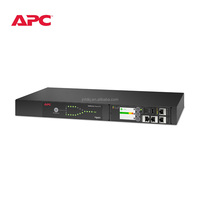 PDU ATS NetShelter 1U para Rack AP4423A, 24A 230V, Interruptor de Alimentación de Doble Entrada, Proporciona Energía Estable para Equipos de TI en Centros de Datos