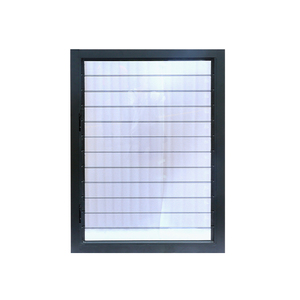 Nhà cửa sổ kính lớn cửa chớp đôi kính bão tác động cửa sổ bằng chứng cửa sổ nhôm hợp kim nhôm kính louver - Product Image 2