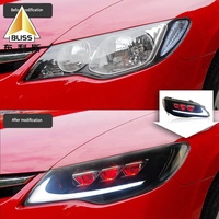 Pièces détachées automobiles, phare spécifique TQD26, ensemble de phares de voiture, phare au xénon modifié pour Honda Ciimo Civic FD2 2012-2015