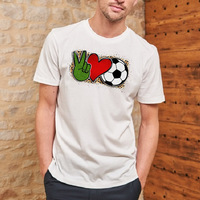 Impressions personnalisées de transfert DTF pour maillots de football, motifs de matchs, autocollants thermocollants, impressions de transfert DTF sur mesure