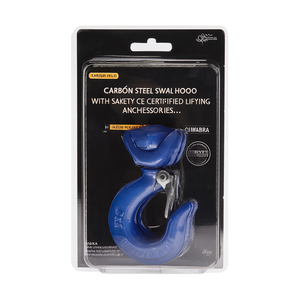 Gancho Giratorio de Acero al Carbono con Bloqueo de Seguridad, Certificado CE, Accesorios para Elevación y Anclaje - Product Image 2